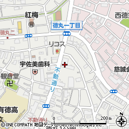 西京信用金庫徳丸支店周辺の地図