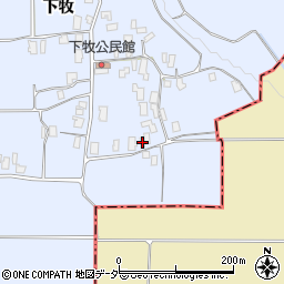 長野県伊那市西春近下牧9216周辺の地図