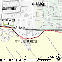 千葉県松戸市串崎南町159周辺の地図