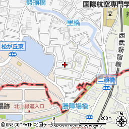埼玉県所沢市久米25周辺の地図