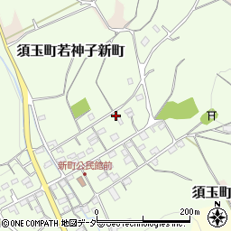 山梨県北杜市須玉町若神子新町106周辺の地図