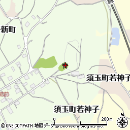 山梨県北杜市須玉町若神子新町551周辺の地図