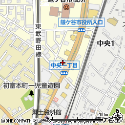 すき家鎌ヶ谷初富店周辺の地図