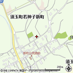 山梨県北杜市須玉町若神子新町92周辺の地図