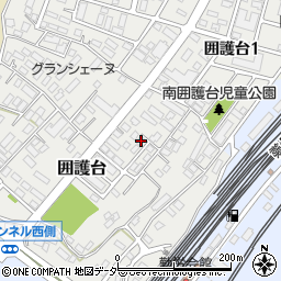 千葉県成田市囲護台1260-2周辺の地図