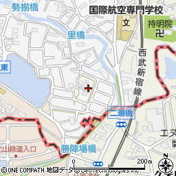 埼玉県所沢市久米37-1周辺の地図
