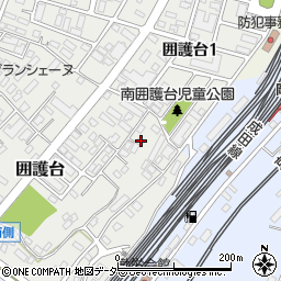 千葉県成田市囲護台1090-11周辺の地図