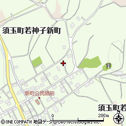 山梨県北杜市須玉町若神子新町110周辺の地図