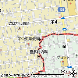 スタジオ１周辺の地図