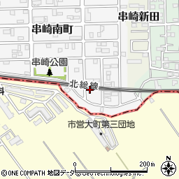 千葉県松戸市串崎南町176周辺の地図