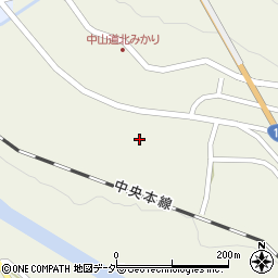 長野県木曽郡上松町小川2041-1周辺の地図