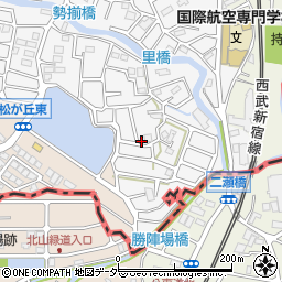 埼玉県所沢市久米29-11周辺の地図
