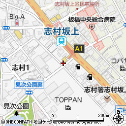 東京都板橋区志村1丁目13-4周辺の地図
