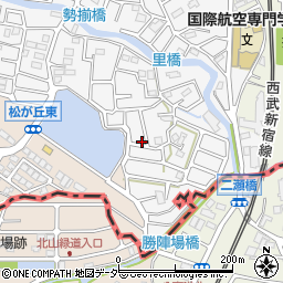 埼玉県所沢市久米29-18周辺の地図