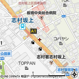アークセルパーキング小豆沢駐車場周辺の地図