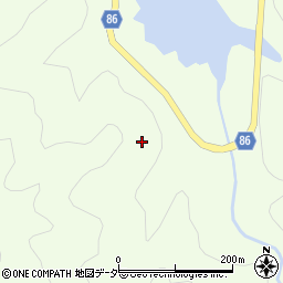 岐阜県下呂市金山町卯野原周辺の地図