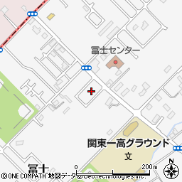 冨士広場周辺の地図