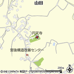 円天寺周辺の地図