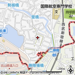 埼玉県所沢市久米36-5周辺の地図