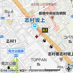 東京都板橋区志村1丁目13-2周辺の地図