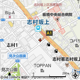 東京都板橋区志村1丁目13-2周辺の地図