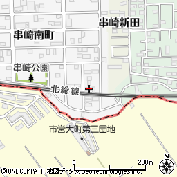 千葉県松戸市串崎南町157周辺の地図