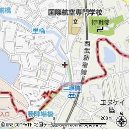 埼玉県所沢市久米44-1周辺の地図