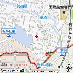 埼玉県所沢市久米29-16周辺の地図
