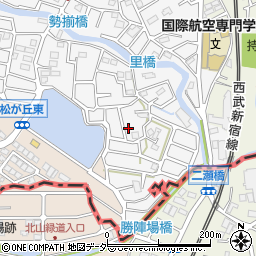 埼玉県所沢市久米29-9周辺の地図