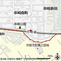 千葉県松戸市串崎南町188-2周辺の地図