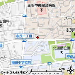 東京都北区志茂1丁目15 22の地図 住所一覧検索 地図マピオン