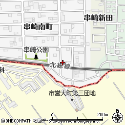 千葉県松戸市串崎南町175周辺の地図