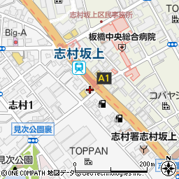 東京都板橋区志村1丁目13-16周辺の地図