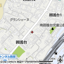 千葉県成田市囲護台1259周辺の地図
