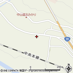 長野県木曽郡上松町小川2050-16周辺の地図