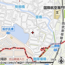 埼玉県所沢市久米29-15周辺の地図