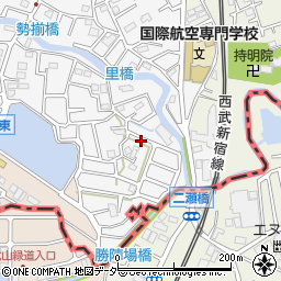 埼玉県所沢市久米45-5周辺の地図