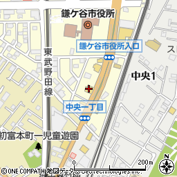 ココス鎌ケ谷中央店周辺の地図