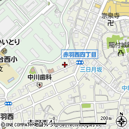 東京都北区赤羽西4丁目24-5周辺の地図