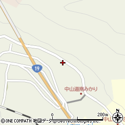 長野県木曽郡上松町小川2240-1周辺の地図