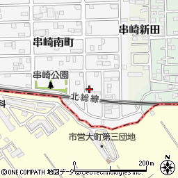 千葉県松戸市串崎南町173周辺の地図