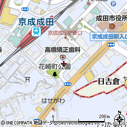 京成成田駅前センターゲートビル周辺の地図