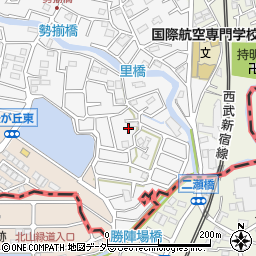 埼玉県所沢市久米2885-8周辺の地図
