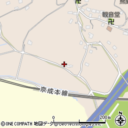 千葉県成田市吉倉617周辺の地図