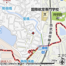 埼玉県所沢市久米45-11周辺の地図