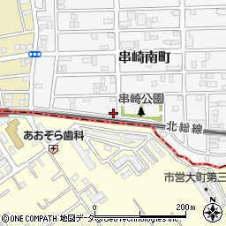 千葉県松戸市串崎南町195周辺の地図