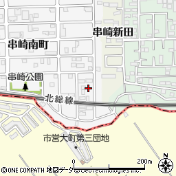 千葉県松戸市串崎南町152-2周辺の地図