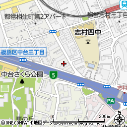 東京都板橋区相生町1周辺の地図