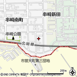 千葉県松戸市串崎南町153-2周辺の地図