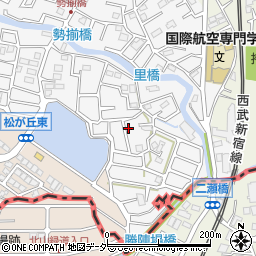 埼玉県所沢市久米29-7周辺の地図